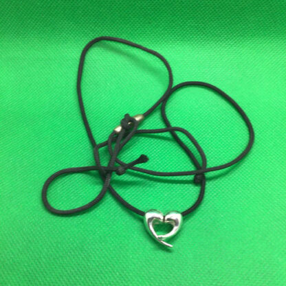 Vintage Dominique Cohen Two Halves/One Heart Necklace